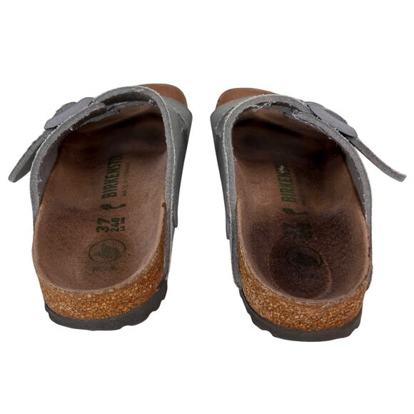 Birkenstock Arizona Canvas Sage Green 37 - Picture 4 of 15